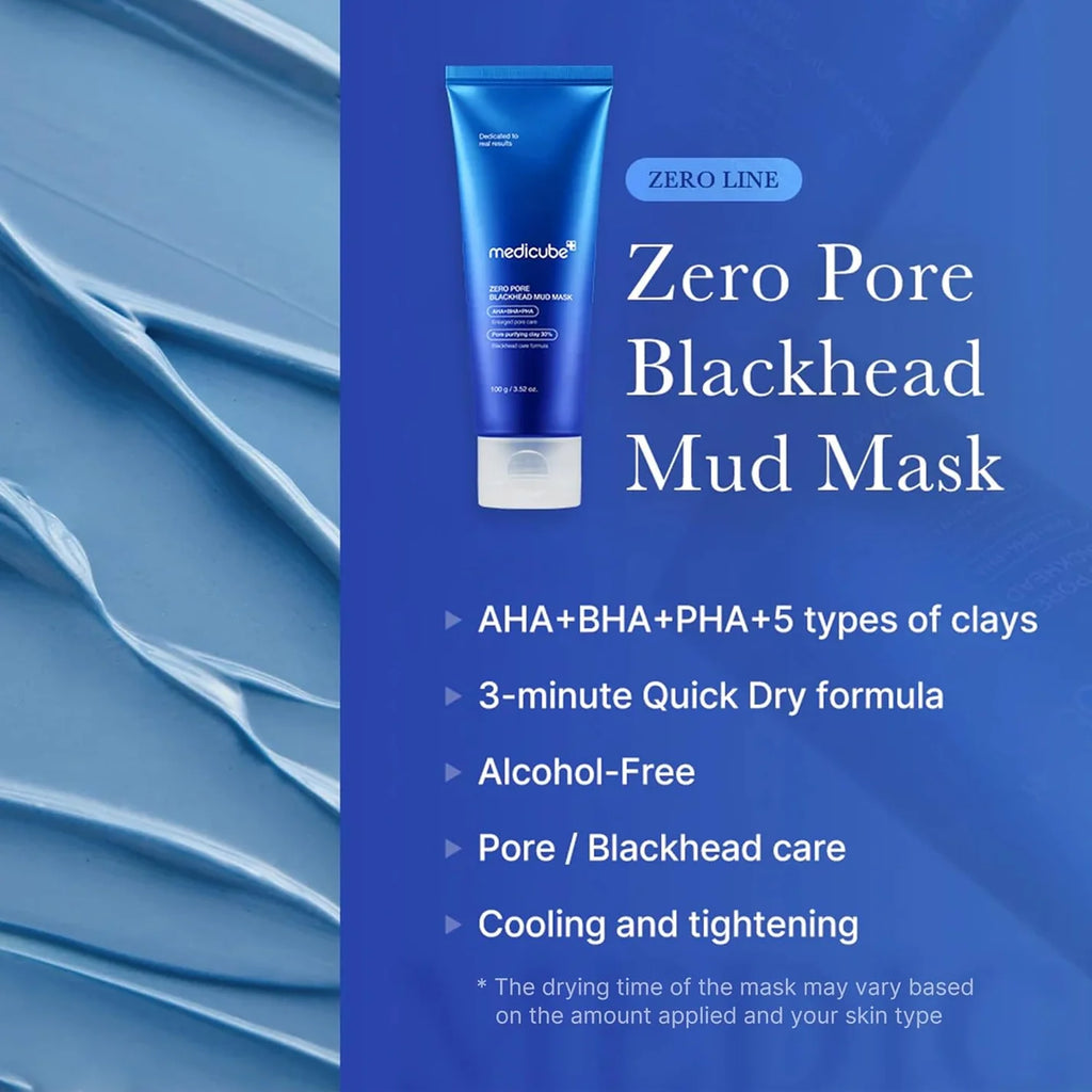 Medicube Zero Pore Clay Mask - 100ml