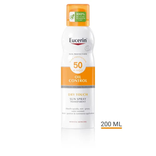 Eucerin Sun Dry Touch Skin Care Spray SPF 50 - 200ml