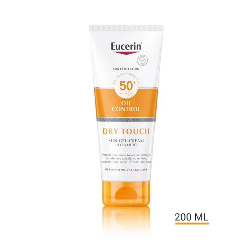 Eucerin Sun Dry Touch Gel-Cream Sunscreen - 200ml