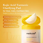 وسادات التفتيح والتقشير بالكركم والكوجيك من ميديكيوب – 70وسادة