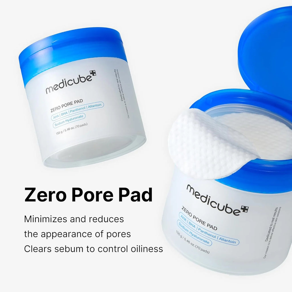 MediCube Pore Tightening and Skin Cleansing Pads - 70 pieces