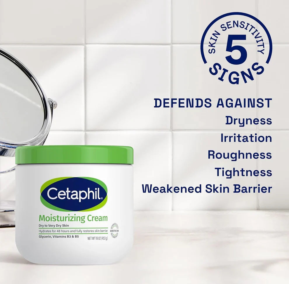 Cetaphil Moisturizing Cream for Dry to Very Dry Skin - 453g