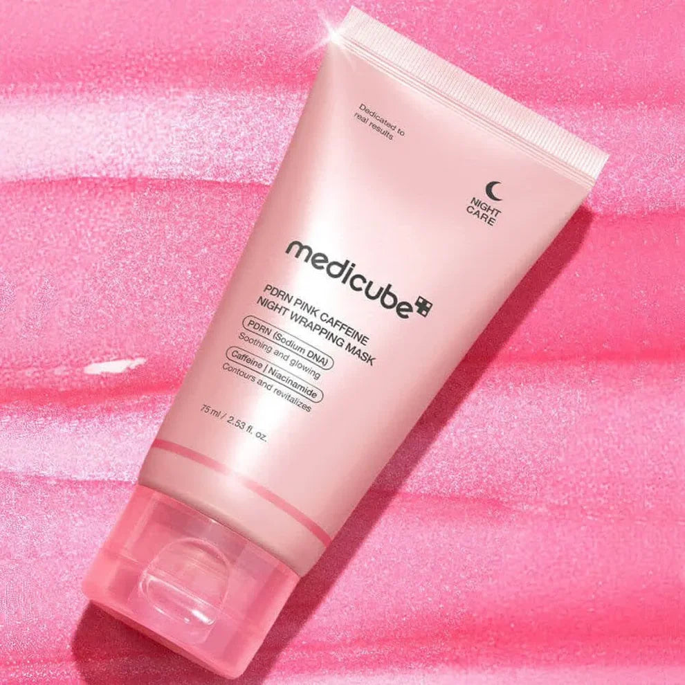 Medicube Pink Night Mask With Caffeine & PDRN Skincare - 75ml