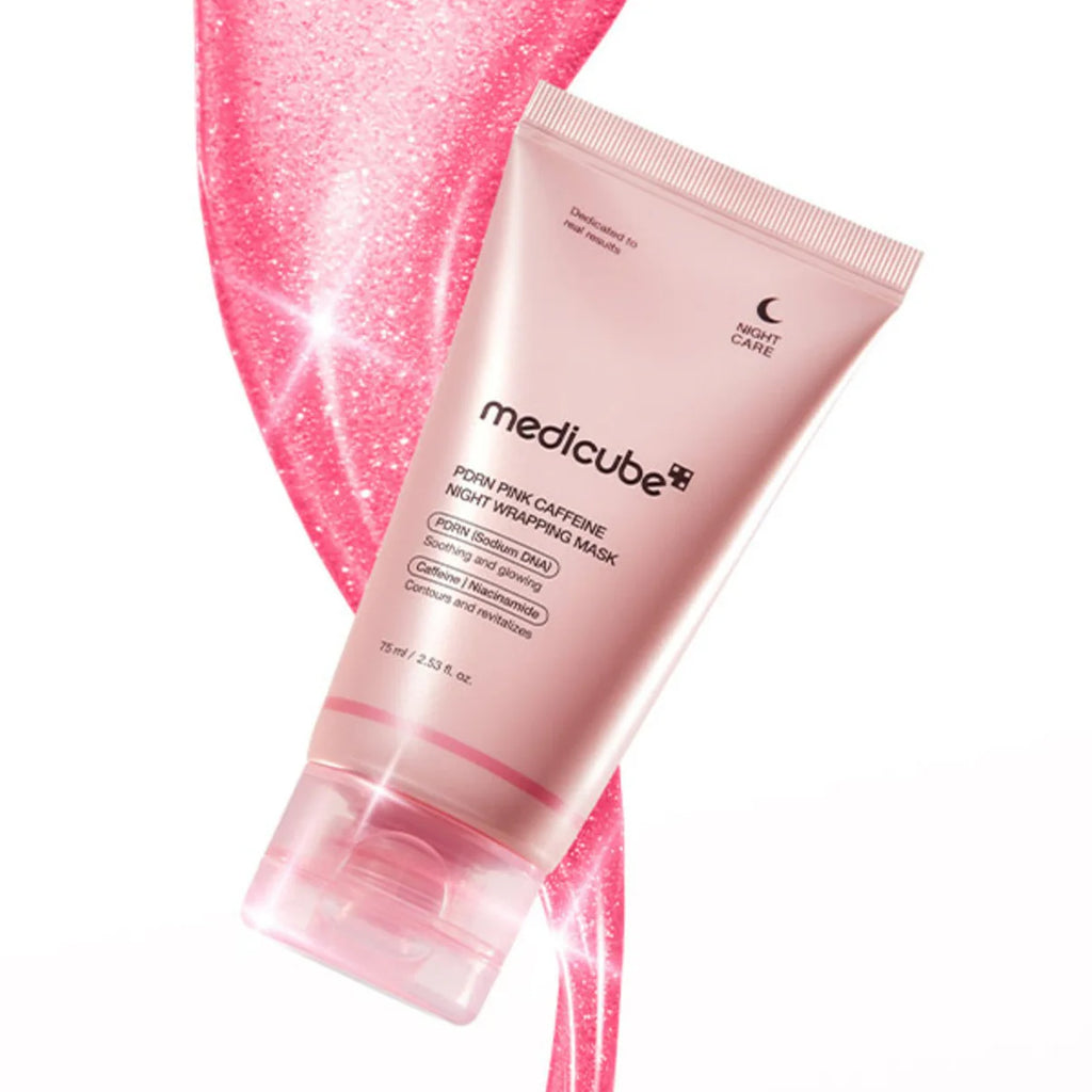 Medicube Pink Night Mask With Caffeine & PDRN Skincare - 75ml