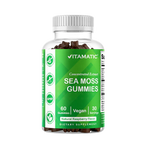 Vitamatic سي موس البحري بنكهة الجومي النباتي – 60 حبة Gummies نباتية