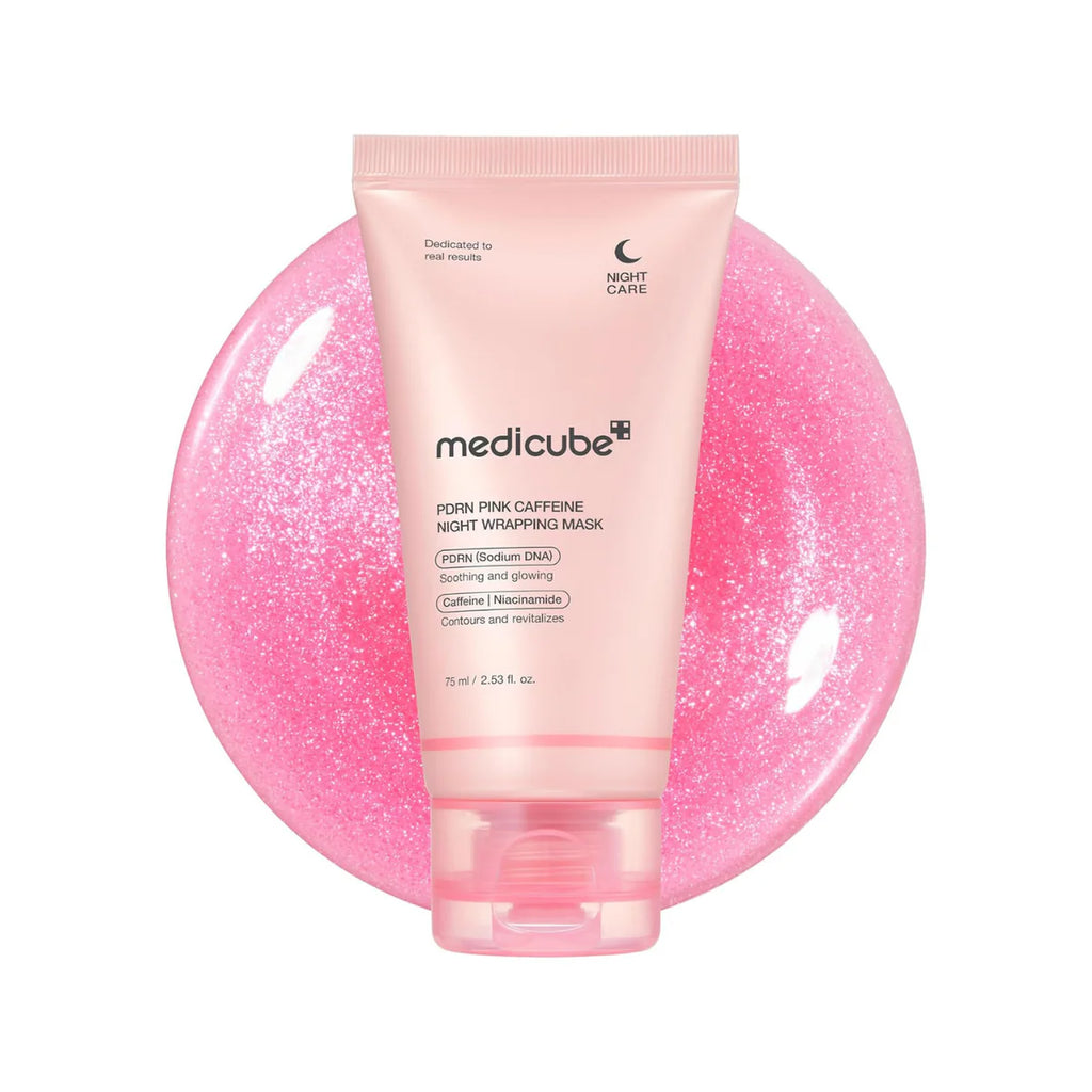 Medicube Pink Night Mask With Caffeine & PDRN Skincare - 75ml