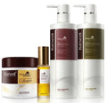 Karseell Hair Repair Set - Shampoo + Conditioner + Collagen Maca Mask + Argan Oil for Dry and Damaged Hair (Multi-Pack)