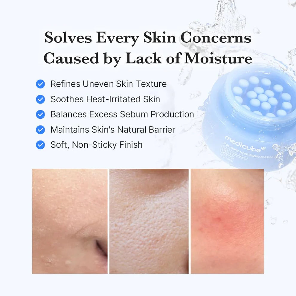 Medicube Hyaluronic Acid Hydration Capsule Cream – 55g