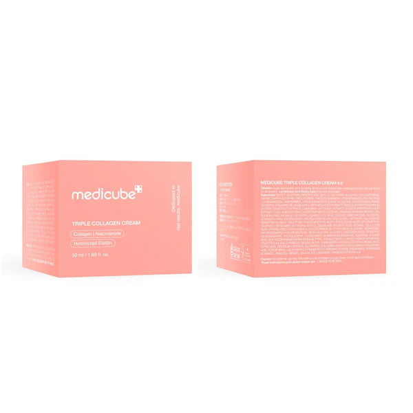 Medicube Triple Collagen Cream with Hyaluronic Acid for Hydration and Firming
