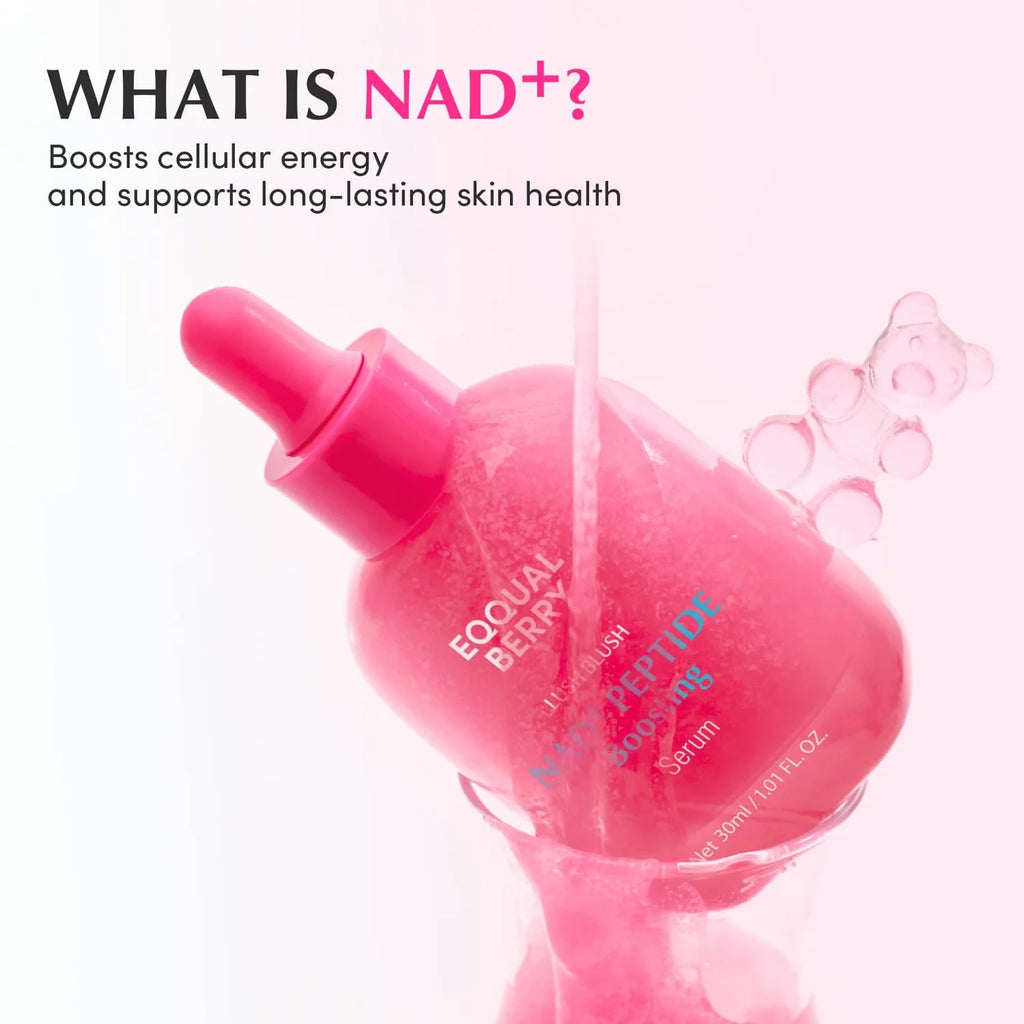 Eqqualberry سيروم تعزيز الببتيد NAD+ للعناية بالبشرة من إيكوالبيري – 30مل