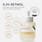 SKIN1004 أمبولة معززة من الريتينول بخلاصة نبات السنتيلا من مدغشقر بتركيز 0.2 ملغ، 30 مل