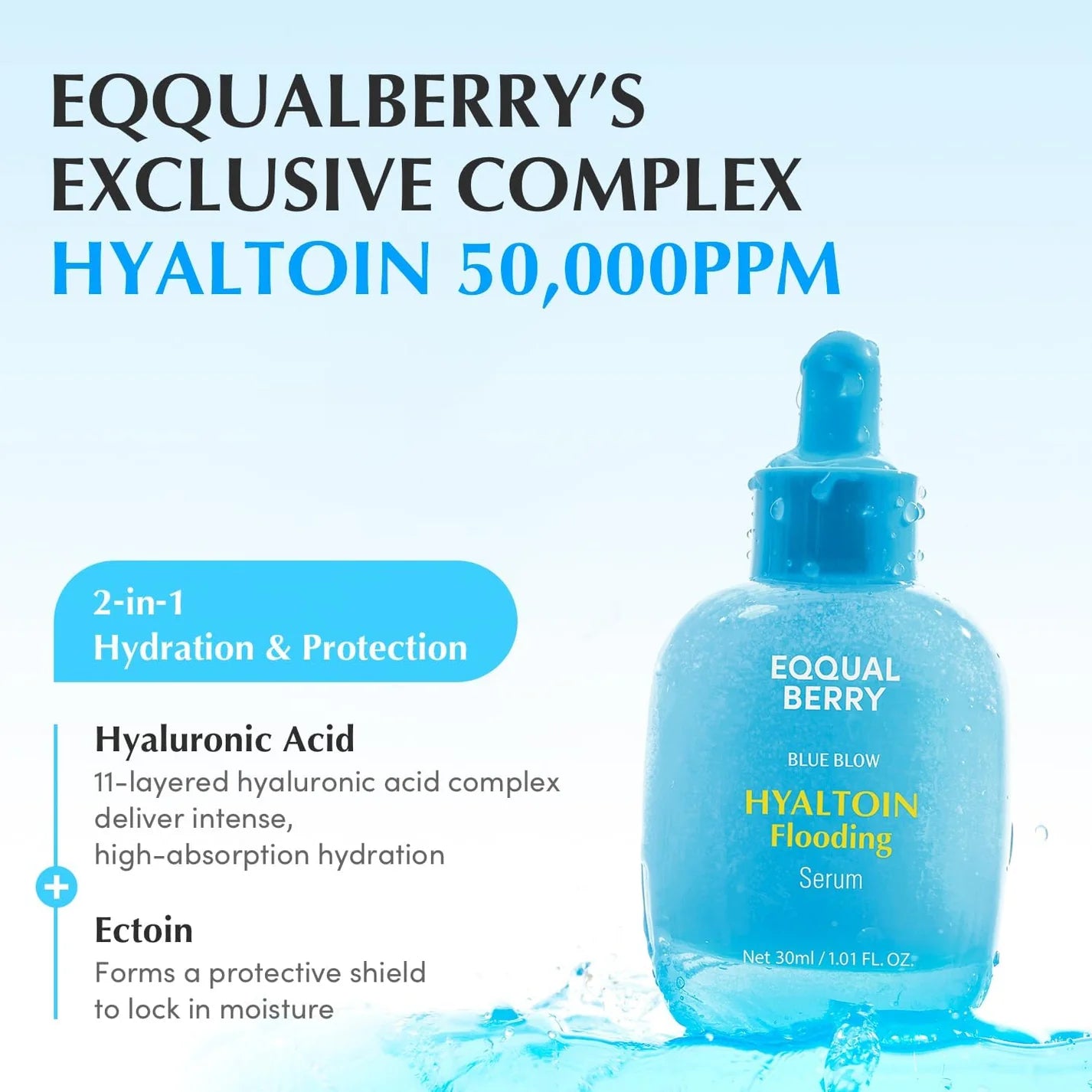 Equal Berry Hyalutwin Skin Hydrating and Nourishing Serum - 30ml