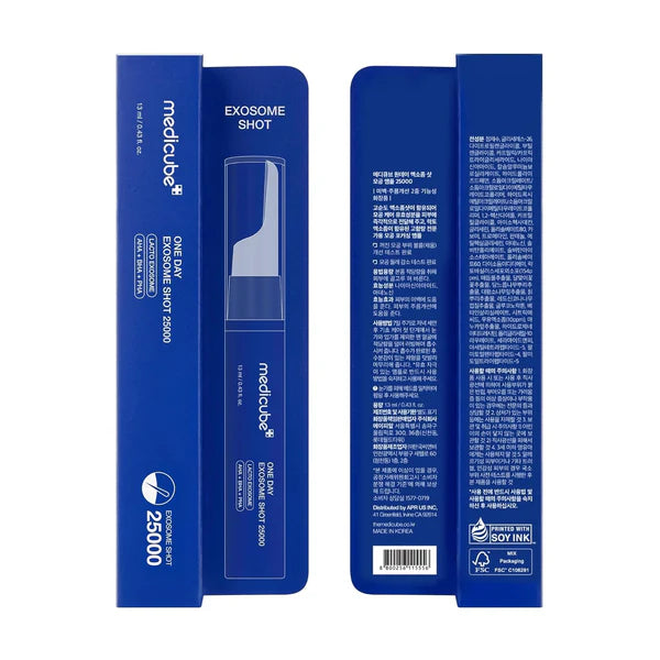 MEDICUBE Zero Exosome Shot 25,000 PPM – Exosome Liquid Skin Booster Serum