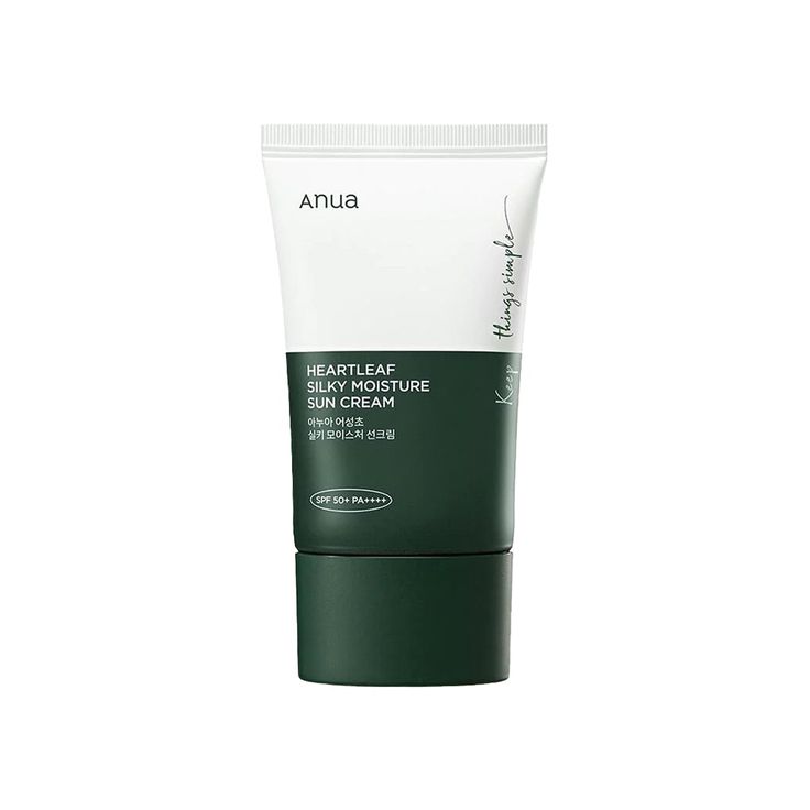 Anua هارتليف سيلكي مرطب وواقي شمس SPF50 – 50 مل