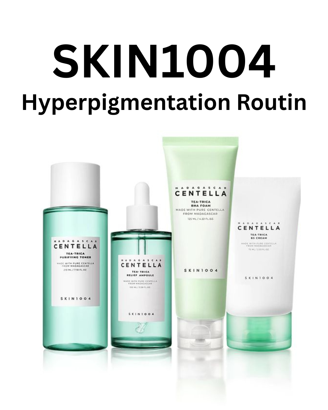 روتين SKIN1004 لعلاج التصبغات (فرط التصبغ