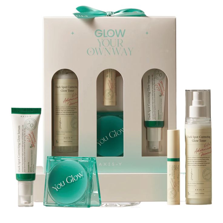Axis-Y Glow Your Own Way Beauty Box - Natural Glow Skincare Set