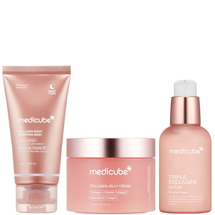 Medicube Triple Collagen Routine - Complete Set for Skin Firming and Hydration