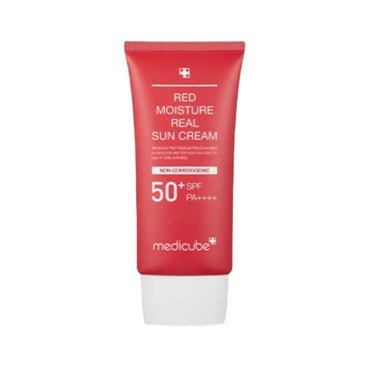 Medicube Red Moisture Real Sunscreen SPF50+ PA++++ 50ml - Ultimate Hydration and Skin Protection