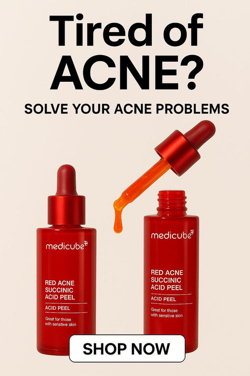 Medicube Red Acne Succinic Acid Peel – مقشر حب الشباب بحمض السكسينيك من ميديكيوب