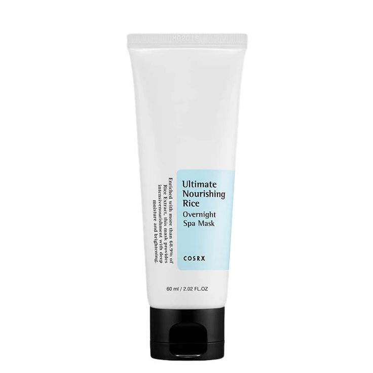 ماسك كوسركس الليلي المغذي بالأرز لترطيب وتفتيح البشرة (COSRX Ultimate Nourishing Rice Overnight Spa Mask) – 60 مل