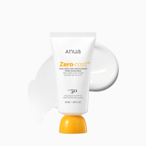 زيرو كاست واقي شمس SPF 50 بلمسة نهائية مرطبة من أنوا – 50مل