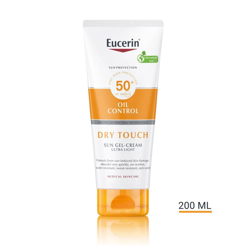 Eucerin Sun Dry Touch Gel-Cream Sunscreen - 200ml