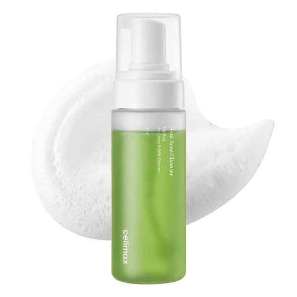 غسول سيليماكس ذا ريل نوني بابل لعلاج حب الشباب (Celimax The Real Noni Acne Bubble Cleanser) – 155 مل